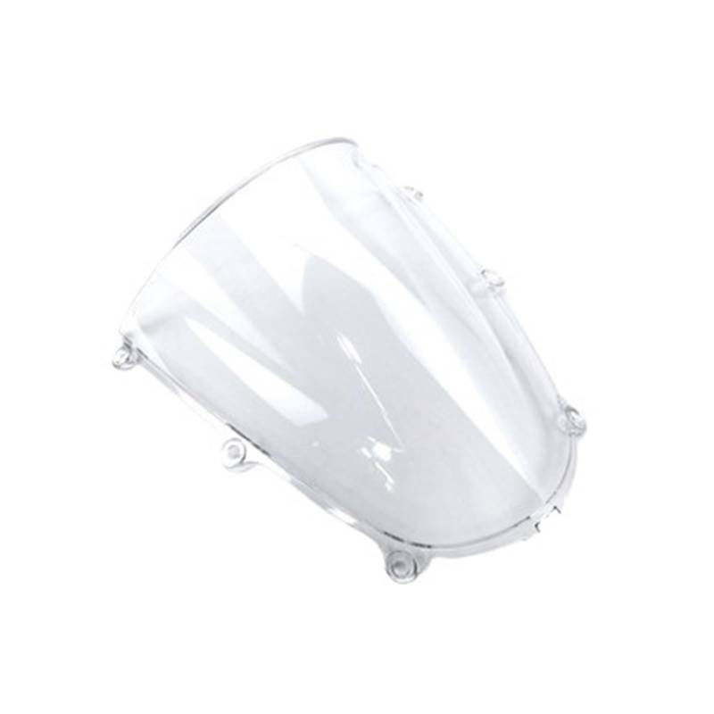 Motorrad Frontscheibe Windschutz Geeignet Für CBR600RR 2005–2006 Windschutzscheiben-Windschutzscheibe, Doppelte Blase(Clear) von AKGIPP