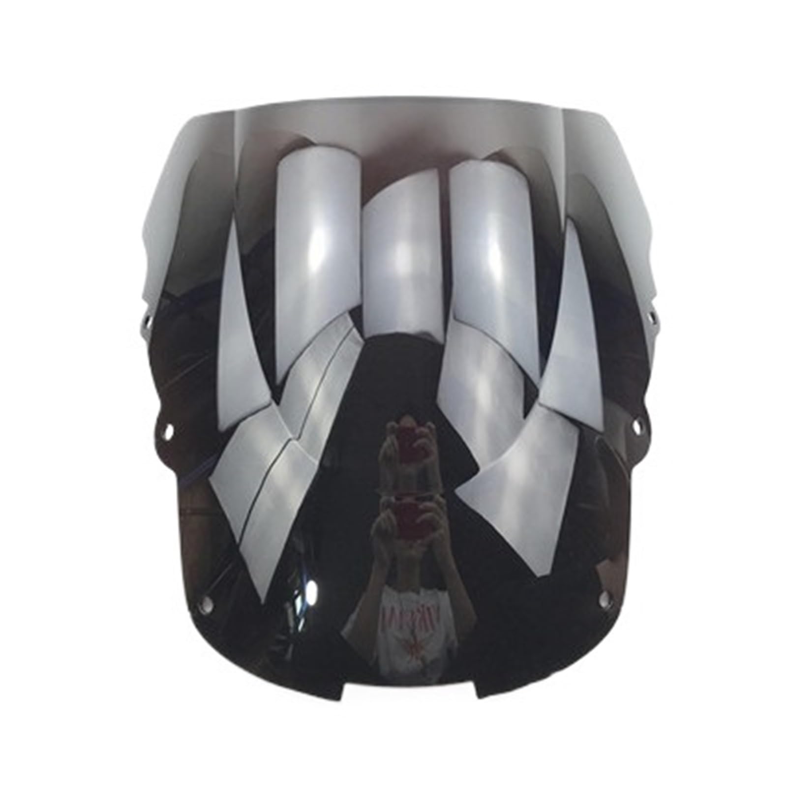 Motorrad Frontscheibe Windschutz Geeignet Für Die Windschutzscheibenscheibe CBR1100XX 1996–2007(Schwarz) von AKGIPP