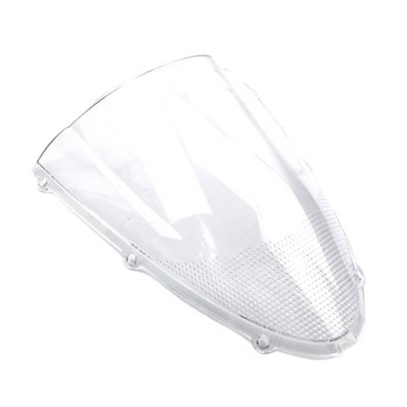 Motorrad Frontscheibe Windschutz Geeignet Für Nnja 636 ZX6R 2005–2008 ZX10R 2006–2007 Windschutzscheiben-Bildschirm Double Bubble(Clear) von AKGIPP