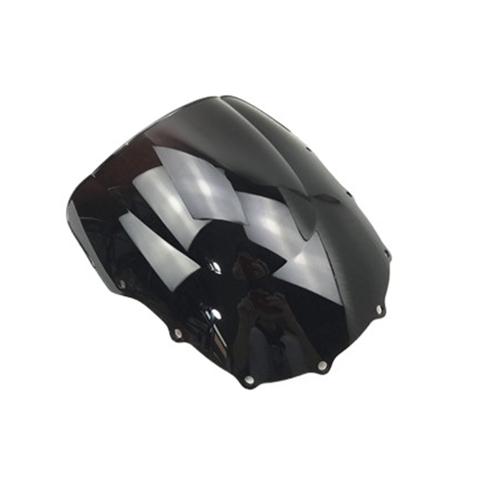 Motorrad Frontscheibe Windschutz Geeignet Für ZZR400 1993–2007 Windschutzscheibe(Schwarz) von AKGIPP