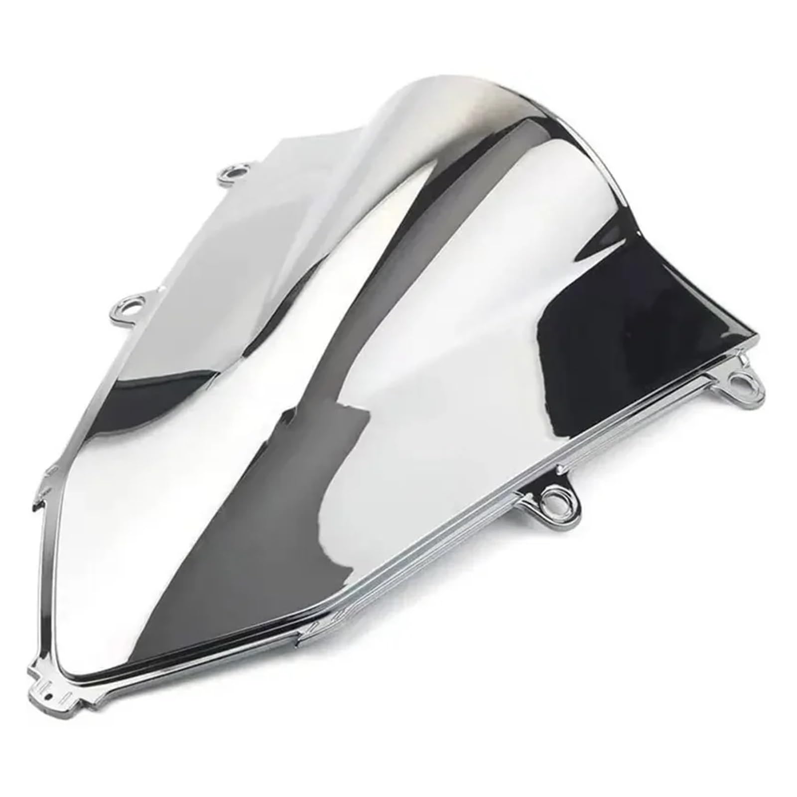 Motorrad Frontscheibe Windschutz Windschutzscheibe Geeignet Für CBR500R CBR400R 2019-2023(B Silver) von AKGIPP