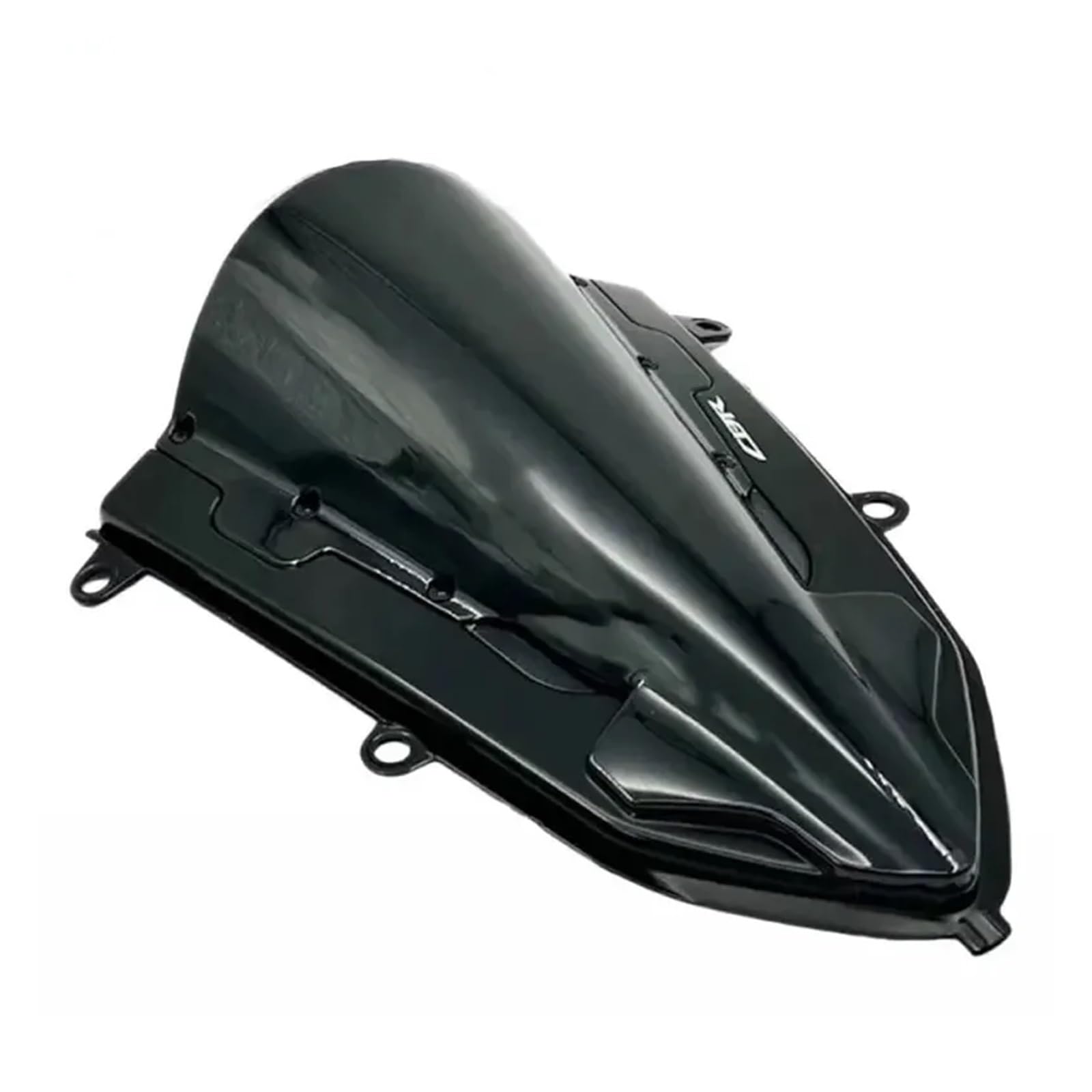 Motorrad Frontscheibe Windschutz Windschutzscheibe Geeignet Für CBR500R CBR400R 2019-2023(D Matte Black Black) von AKGIPP