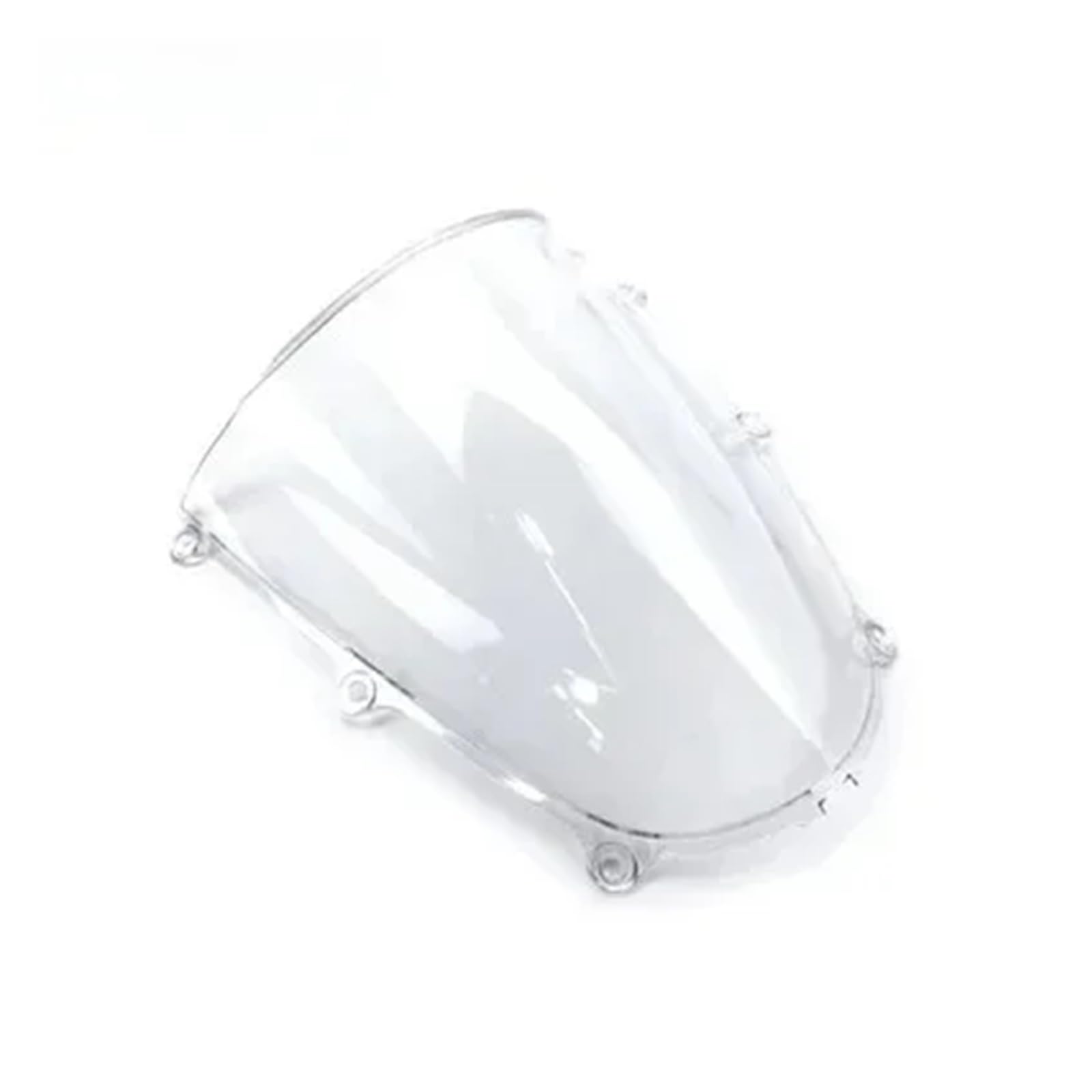 Motorrad Frontscheibe Windschutz Windschutzscheibe Passend Für CBR600RR 2005 2006 Double Bubble(Clear) von AKGIPP