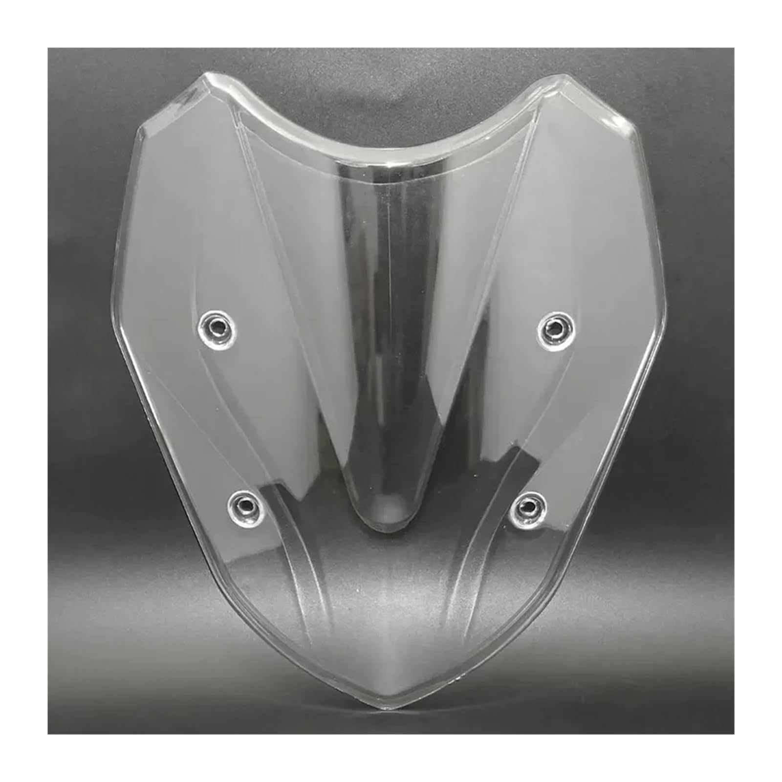 Motorrad Frontscheibe Windschutz Windschutzscheibe Passend Für S1000XR 2014-2019(Transparent) von AKGIPP