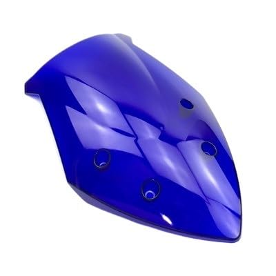 Motorrad Frontscheibe Windschutz Windschutzscheibe Windschutzscheibe Double Bubble Geeignet Für GSXS1000F GSXS1000 2015-2017(Blau) von AKGIPP