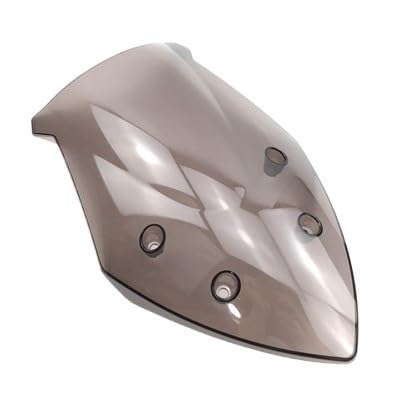 Motorrad Frontscheibe Windschutz Windschutzscheibe Windschutzscheibe Double Bubble Geeignet Für GSXS1000F GSXS1000 2015-2017(Smoke) von AKGIPP