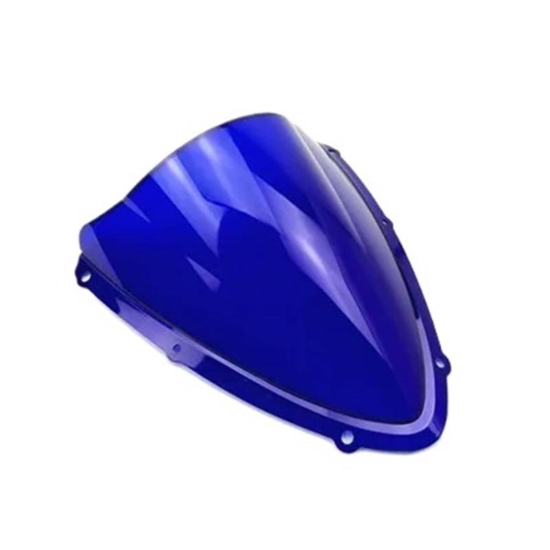 Motorrad Frontscheibe Windschutz Windschutzscheiben-Bildschirm Geeignet Für GSXR 600 750 K8 2008–2010 Double Bubble-Teile(Blau) von AKGIPP