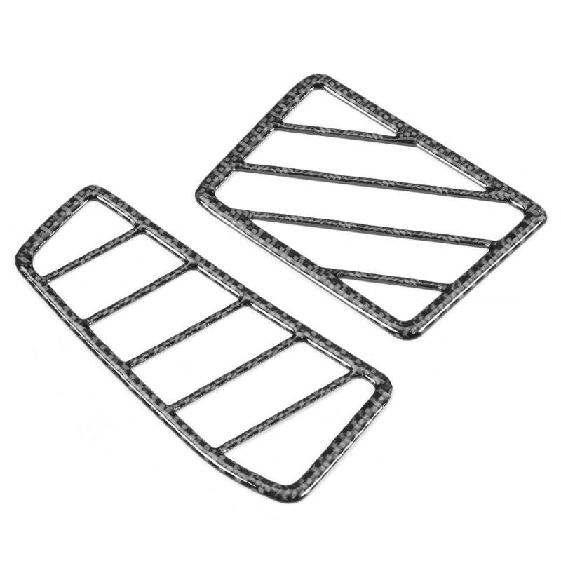 2 Stück Premium-Carbonfaser-Seitenauslass T für 2008–2014 LHD – Einfache Installation, Elegantes, Ansprechendes Aussehen von AKLOSIPY