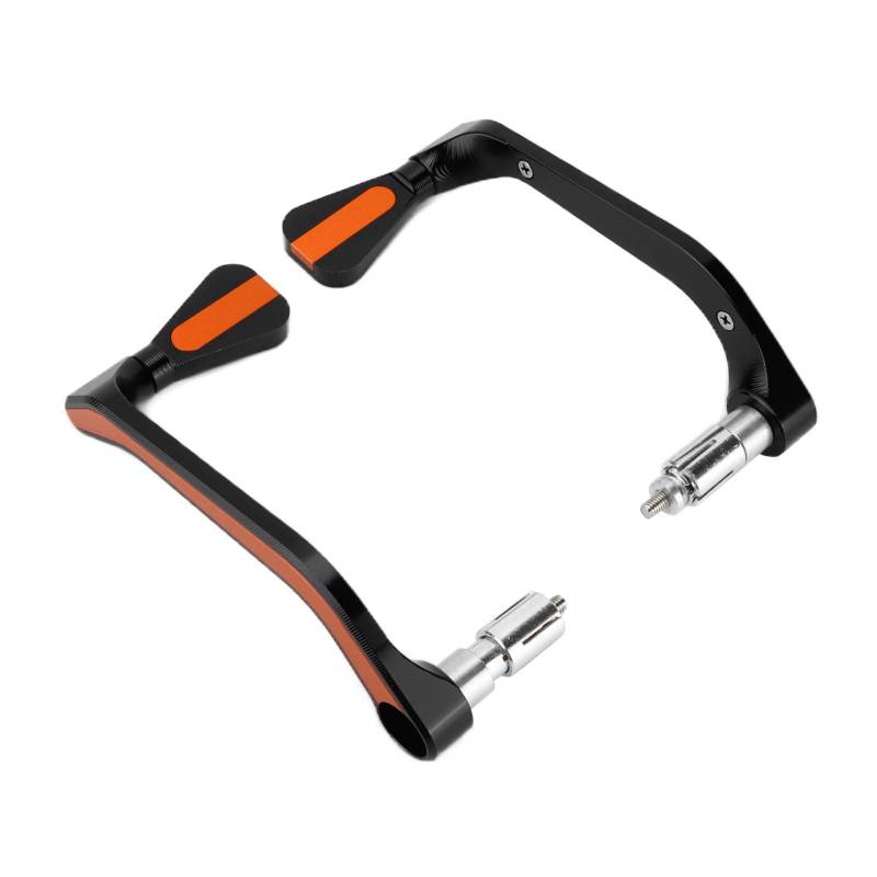 2 Stück Universeller Aluminium-Motorrad-Lenkerschutz für 22 Mm Installation und Ion (ORANGE) von AKLOSIPY