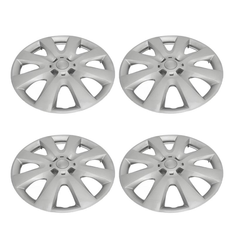 4PCS 5-I Silber Radnabe für 307 308 2008 – Sportlicher, Einfach zu Installierender Nabenersatz von AKLOSIPY