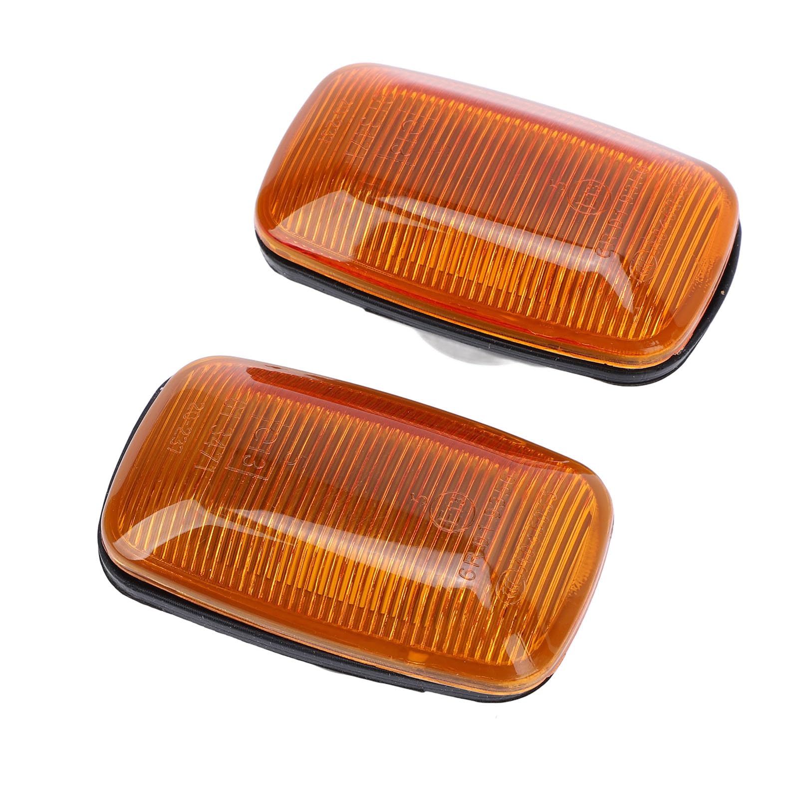 AKLOSIPY Amber LED Side Marker Signal Lights Deckung 8173020191 Verbesserung die Sichtbarkeit und Reduzieren Blinde Flecken mit Diesen Lichtabdeckungen, Wobei Ihre Drehabsichten Anderen von AKLOSIPY