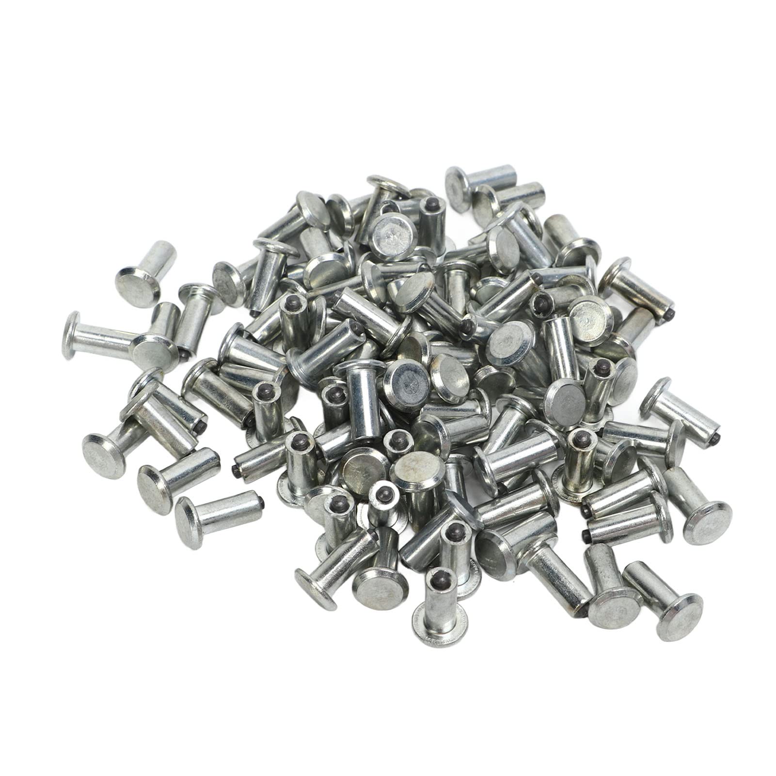 AKLOSIPY Car Tire Bolzen, 100pcs Stahlbody Carbon Steel Studs Carbid -Tipps, Einfache Installation, Reifenschneespik von AKLOSIPY