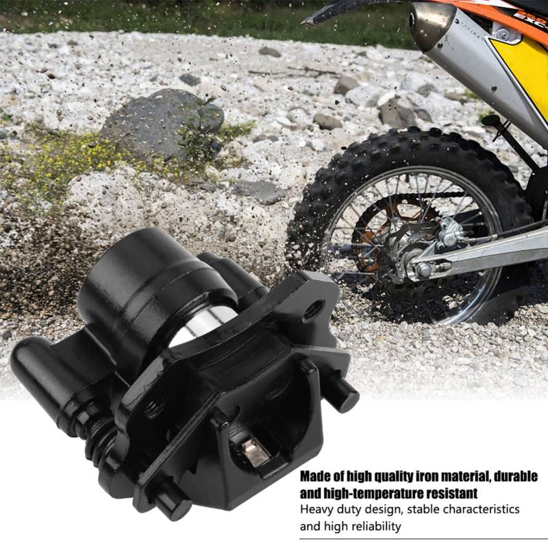 AKLOSIPY Hinterer Bremssattel Passend für 50–125 ATV Quad Roketa Sunl Go Kart – Motorrad-Hinterrad-Bremssattel für ATV – Bremssattel-Hinterbaugruppe für Zuverlässige Bremskraft von AKLOSIPY