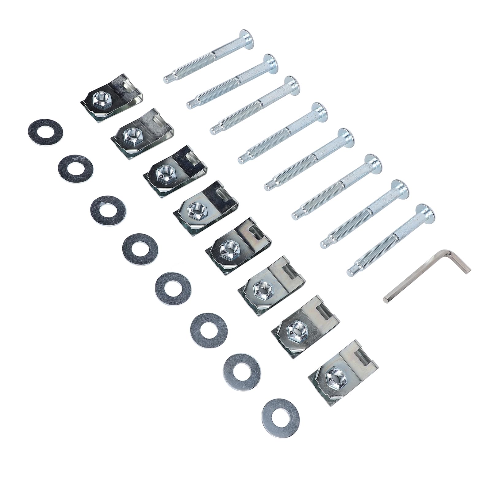 AKLOSIPY LKW-Ladeflächen-Montage-Hardware-Kit, LKW-Ladeflächen-Montage-Hardware-Kit 6640S900 S Mutternsatz für F?450 F?550 LKW Bis 2016 von AKLOSIPY