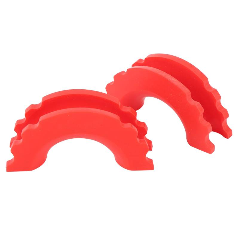 AKLOSIPY Schützen Sie Ihren Schäkel und Verhindern Sie Klappern mit Dem D-Ring-Schäkel-Unterlegscheiben-Set aus Strapazierfähigem PVC-Material, Ideal für 3/4-Zoll-Schäkel, Passt ohne (Rot) von AKLOSIPY