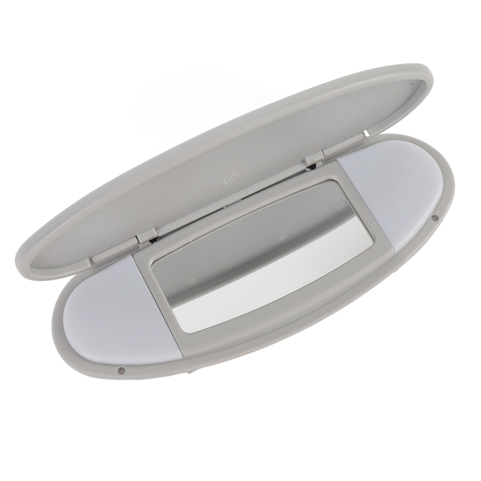 AKLOSIPY Sun Visor Vanity Mirror Cover, Clear Vision, Easy Installation Fits R55 R56 R57 R58 R59 R60 R61 2007 to 2014, OE Numbers 51167361833 51167361834, Elegant Design, High Grade (Gray) von AKLOSIPY