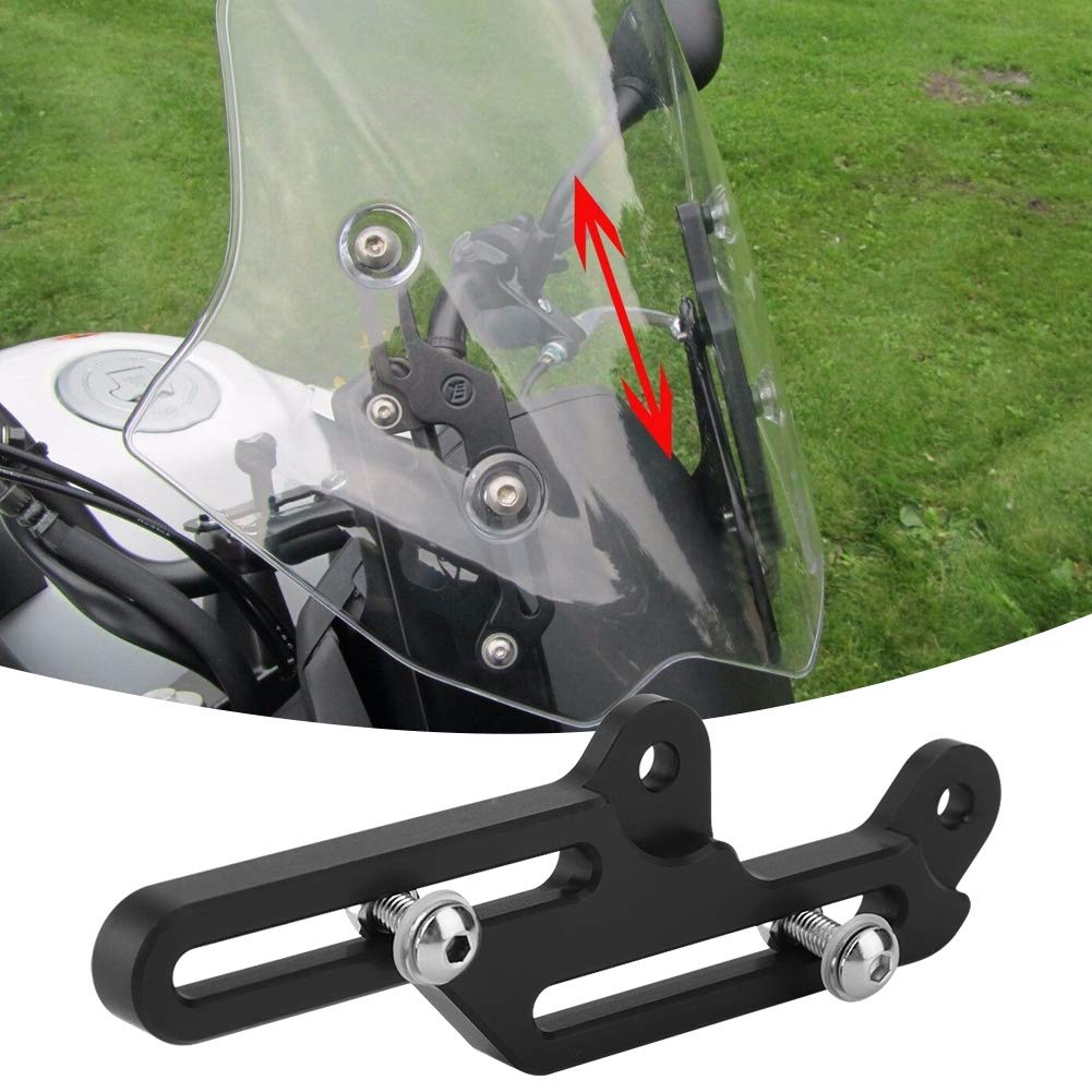 Adjusters Halterung für NC700X / NC750X 2012–2015 – Motorrad-Wind-Montagesatz für Einfache Einstellung und Installation (Black) von AKLOSIPY