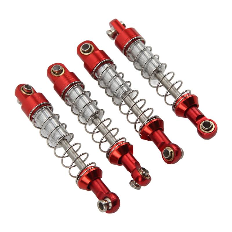 Aluminium-OY-RC-Car-Set 60 Mm für WPL C14 C24 MN D90 99S-Modelle. Farbe RC-Car-Modifikationsteile (Rot) von AKLOSIPY