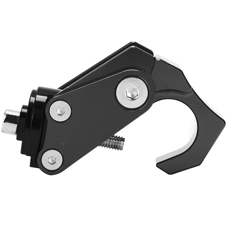 Aluminium-oy-Motorrad-Haken, Helmtaschenhalter für RC150 LC150, Motorrad-modifiziertes Zubehör, Farbe (BLACK) von AKLOSIPY