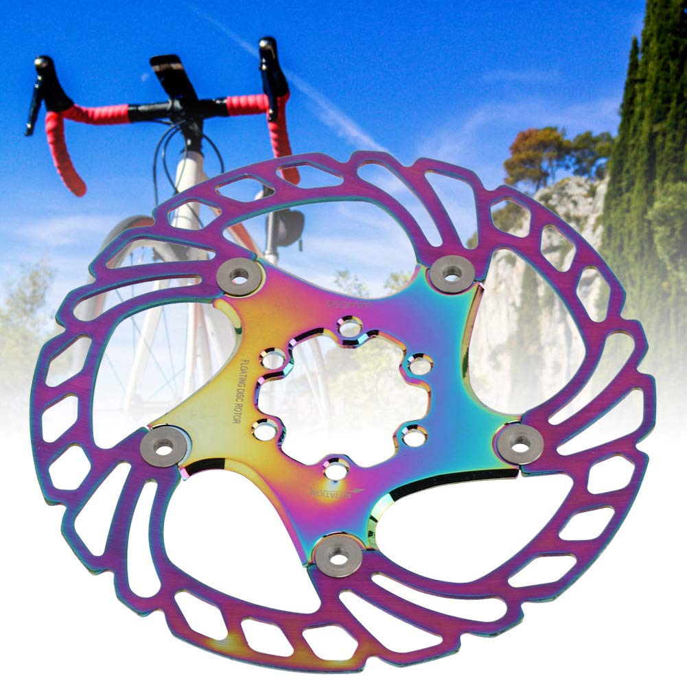 Buntes 60 -mm -Fahrradscheibenbremsrotors Fleckenstahl -Radsportzubehör für Bergkleider (160mm) von AKLOSIPY