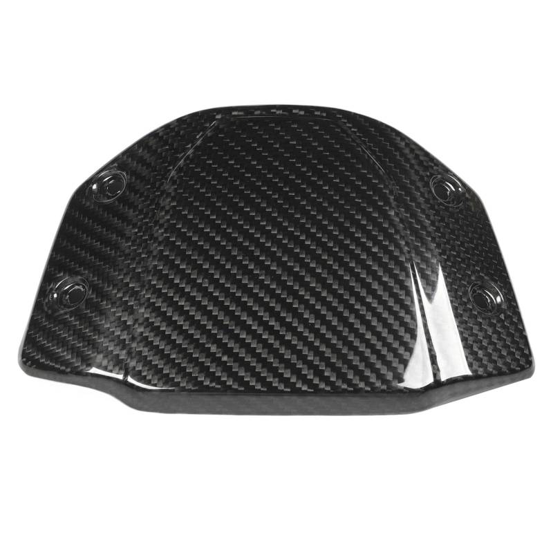 CB300R, CB250R, CB150R Motorrad-Windschutzscheibe aus Glänzender Kohlefaser, Passend für CB125R, mit Windabweiser und Echtem Kohlefasermaterial von AKLOSIPY