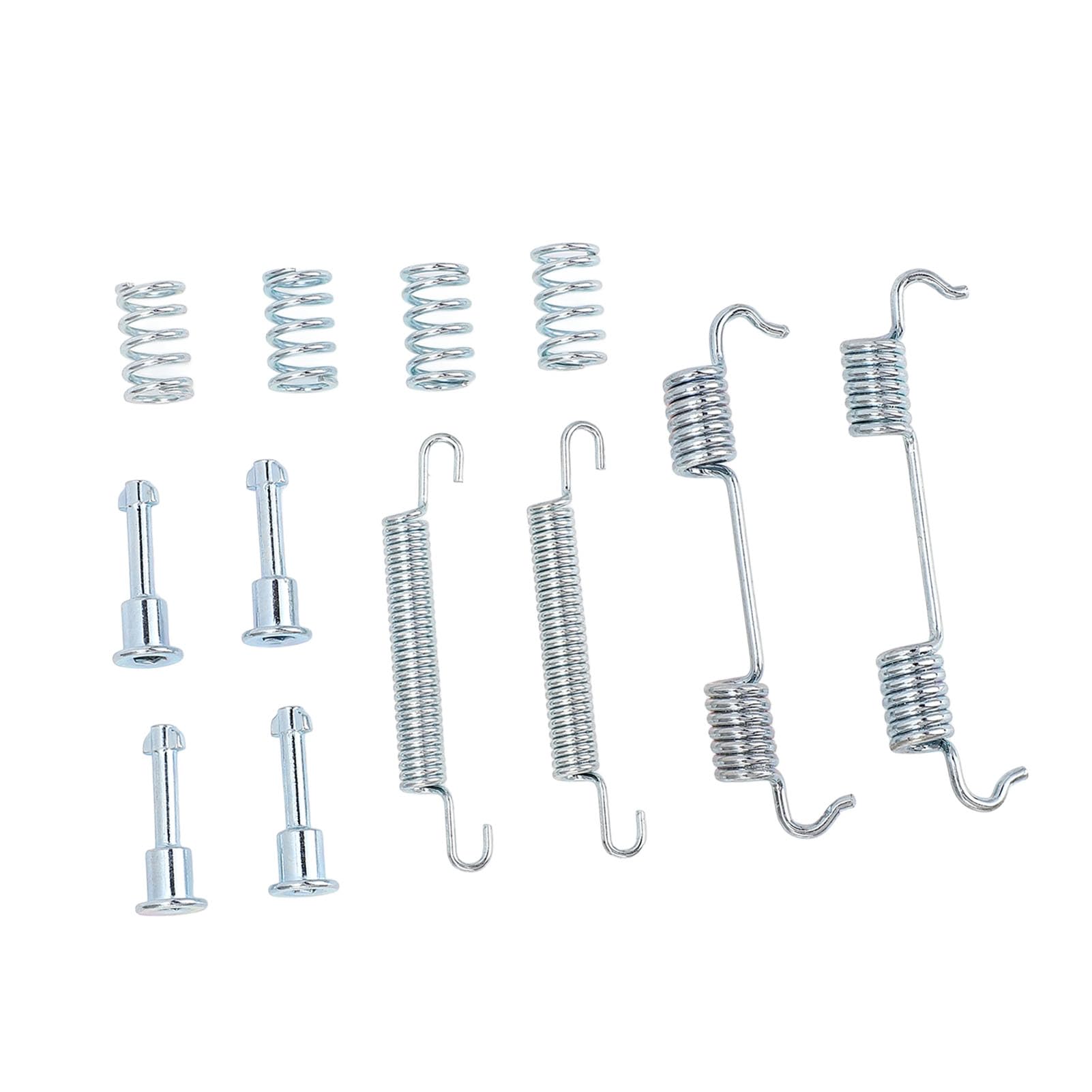 Handbremsbacken-Montagesatz, Handbremsbacken-Montagesatz LY1297 Metall-Bremsbacken-Montagesatz für 3er E46 998 Bis 2005 von AKLOSIPY