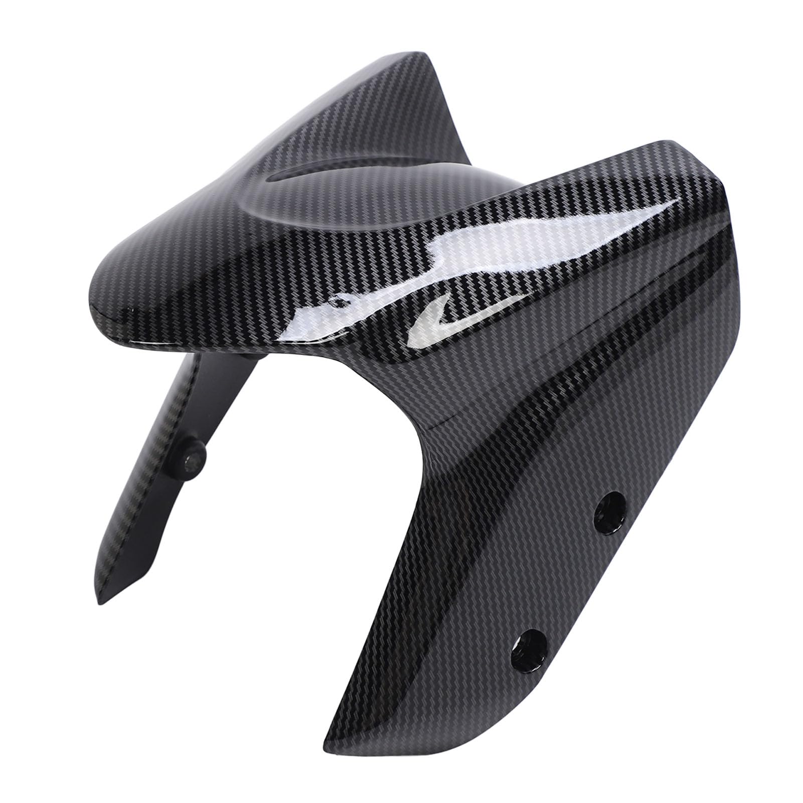 Motorrad -Frontverkleidung Splash Guard Carbonfaserstil für Tmax 530 20082014, Schockdrohr -Spritzschuh -Klappe, ABS -Kotflügelabdeckung in Kohlefaserstil, Wasserdichte von AKLOSIPY