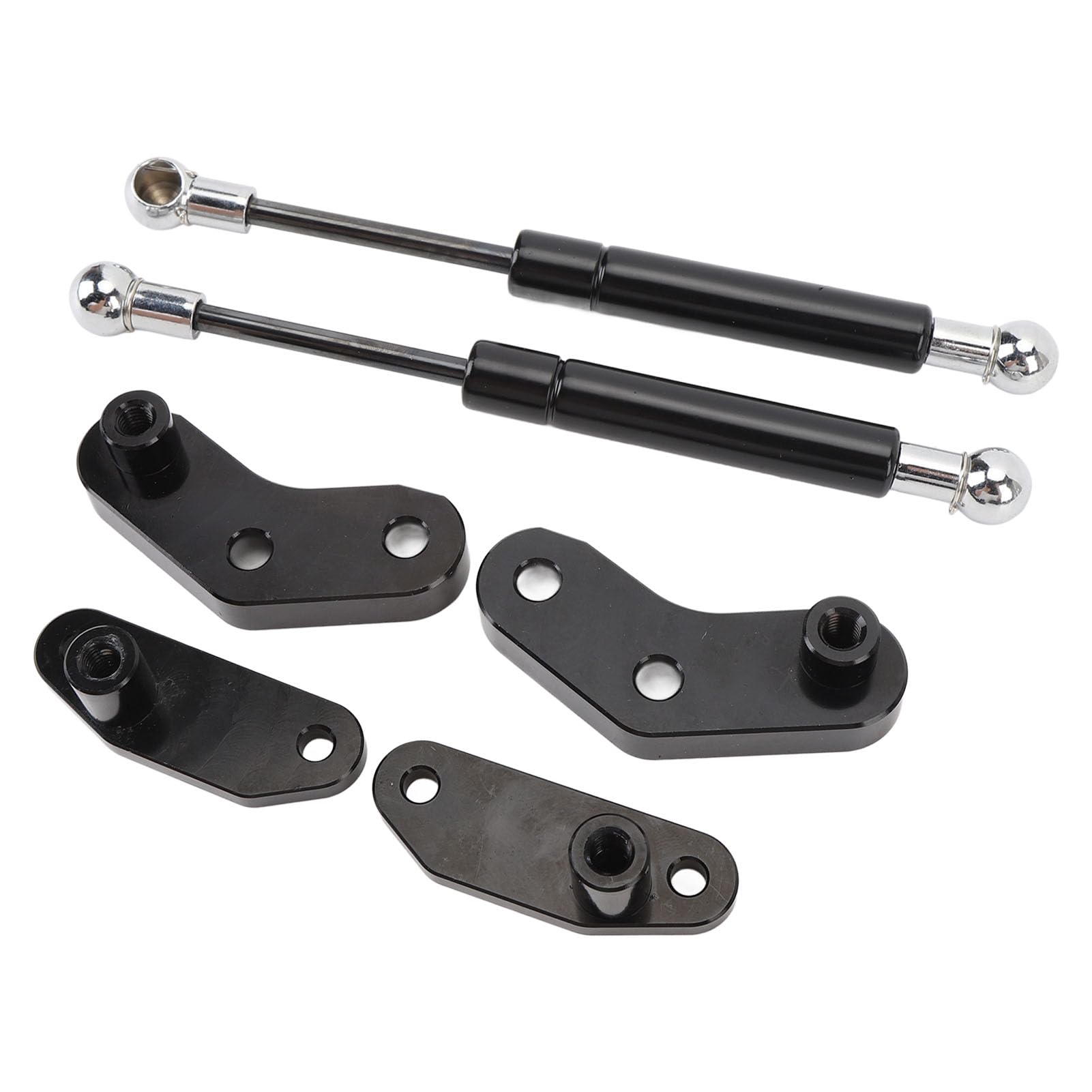 UTV-Türöffner-Set, UTV-Türöffner-Set für Vordere und Hintere Tür, Stoßdämpfer, Streben, Aluminium, Ersatz für X3 und X3, Schwarz von AKLOSIPY