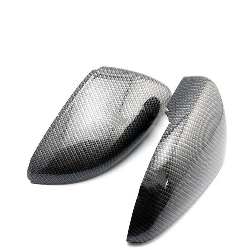 Seitenspiegelkappe Spiegelkappen Für 6 Für MK6 Für GTI R Für Linie Für R20 Carbon Fiber Fall Schwarz Seite Flügel Rückspiegel Abdeckung Spiegelkappen Seitenspiegelkappe(Carbon fiber pattern) von AKMAGUMLPZ