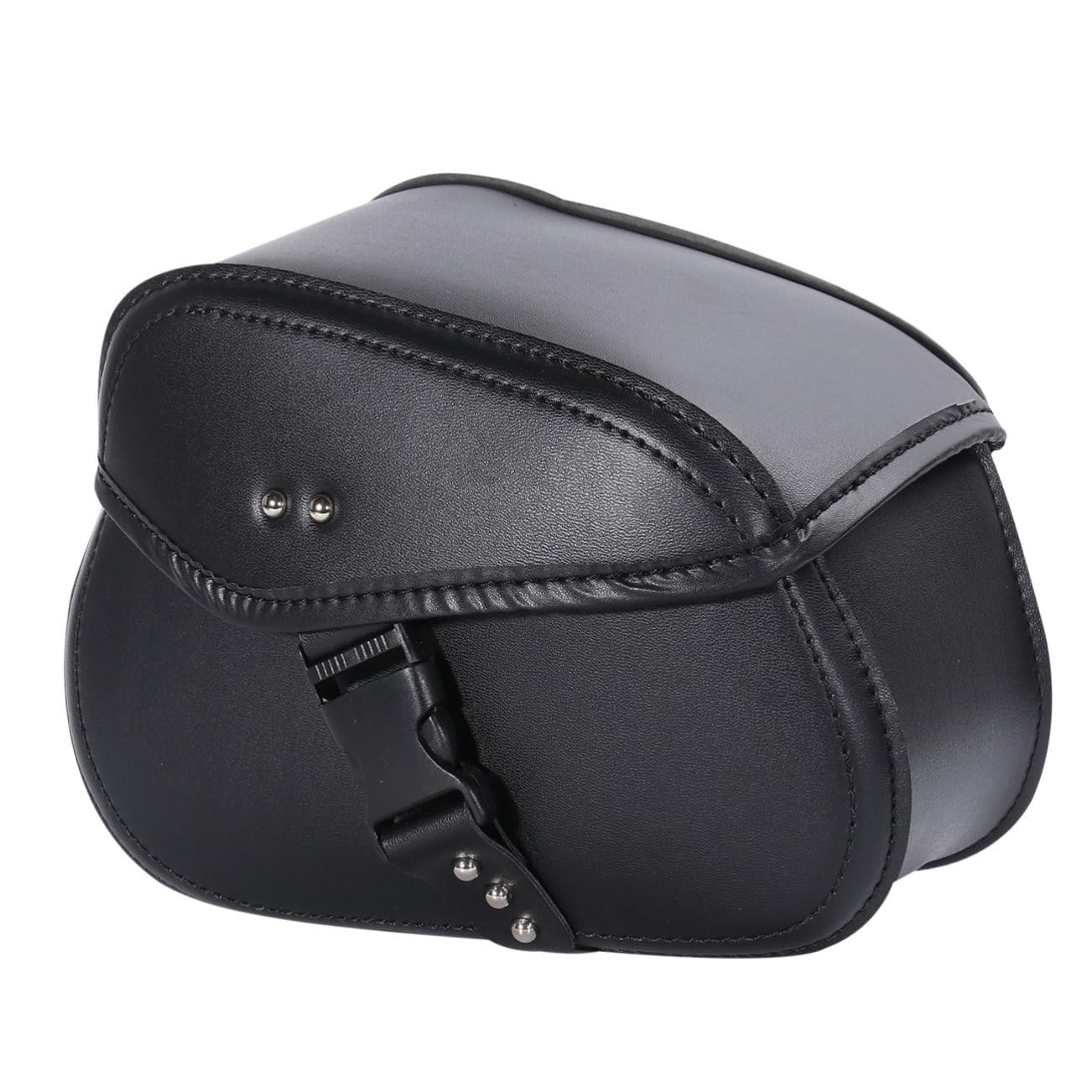 AKOOSY 1 Paar Satteltasche Aus Pu-Leder -Aufbewahrungstasche -satteltaschen -satteltaschen Satteltaschen Für Motorräder Lenkertasche Black von AKOOSY