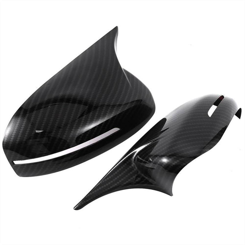 Auto Rückspiegel Kappe Carbon Faser Auto Seite Tür Rück Horn Spiegel Abdeckung Kappe Aufkleber Trim ABS Schwarz Für KIA K5 Für Optima 2011-2015/2016-2020(2011 to 2015 Carbon) von AKOUFALL