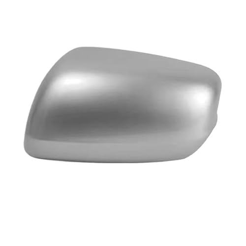 Auto Rückspiegel Kappe Für Fit 2008 2009 2010 2011 2012 2013 Auto Zubehör Rückspiegel Abdeckung Spiegel Gehäuse Shell Ohne Lampe Typ(Satin silver L) von AKOUFALL