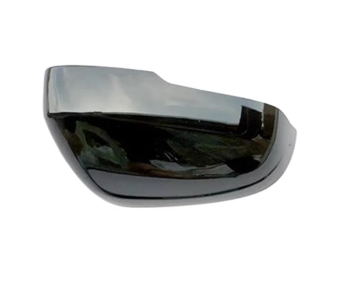 Auto Rückspiegel Kappe Für Volvo S60 2011 2012 2013 2014-2019 Tür Seite Spiegel Abdeckung Ersatz Auto Rückspiegel Shell Cap Gehäuse Flügel(1pcs black right) von AKOUFALL