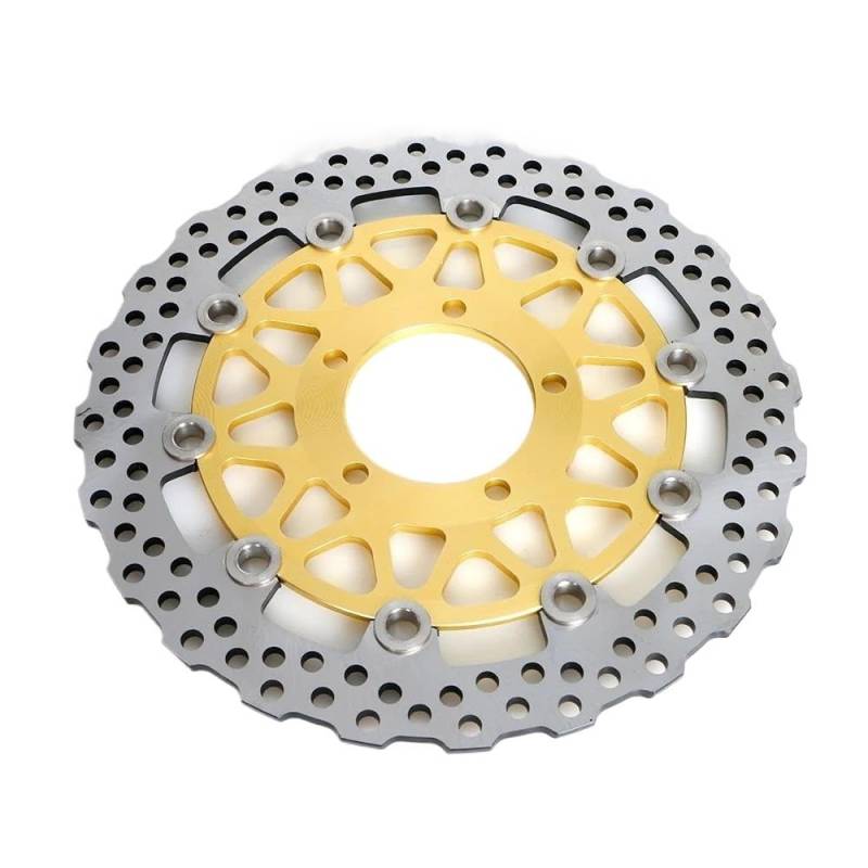 Bremsscheiben Für ZX6R ZX10R ZX636 Vordere Bremsscheibe Disk Stahl Für ZX 10R 6R 636 2008 2009 2010 2011 2012 2013 2014 2015 2016 Motorrad Scheibenbremse von AKOUFALL