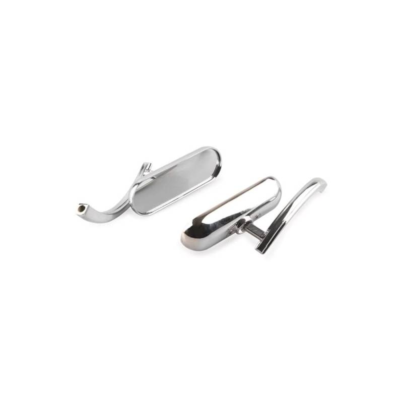 Motorrad Spiegel Motorrad-Rückseitenspiegel-Set Für Davidson 8 Mm 10 Mm Für Cruiser Für Chopper-Modelle Universal von AKOUFALL