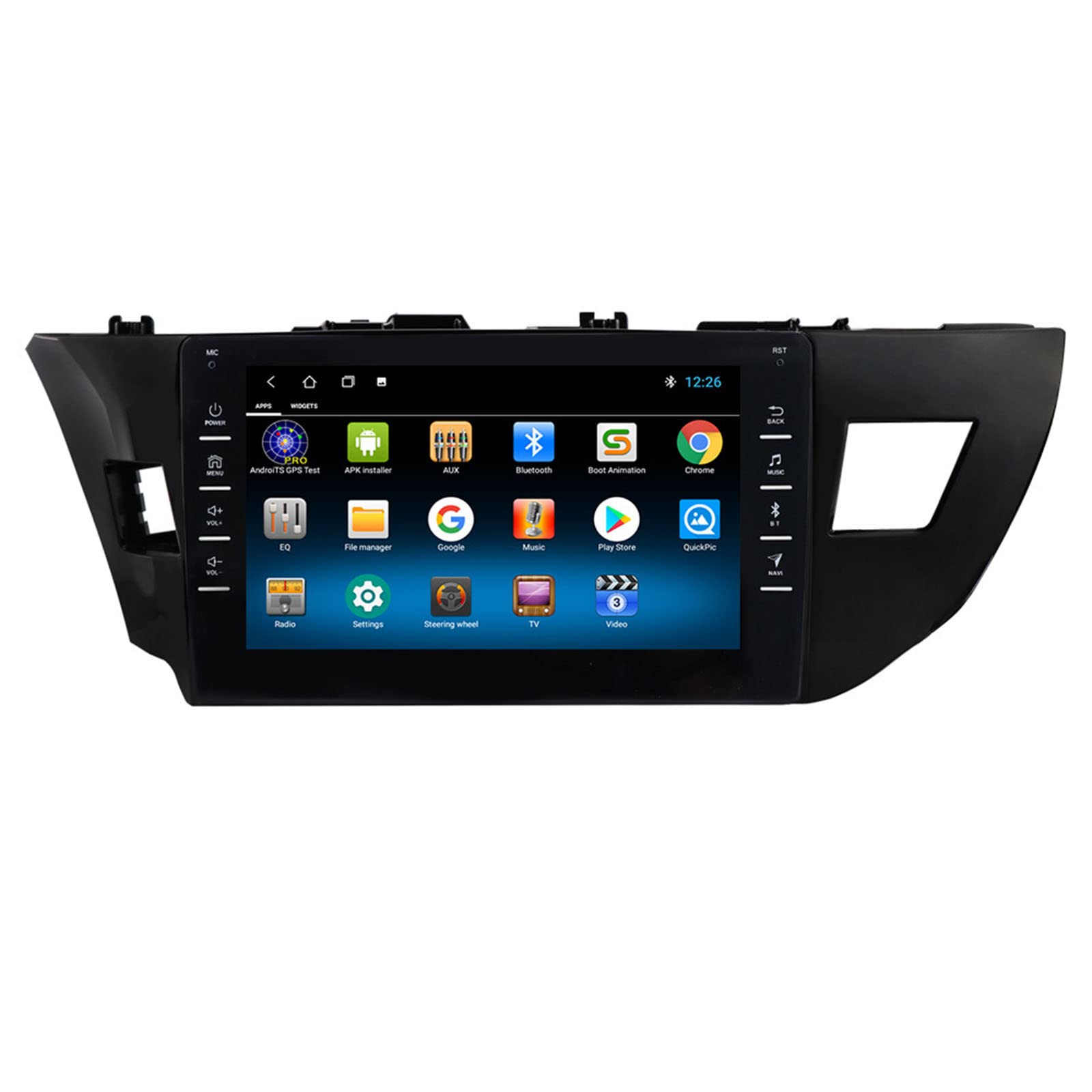 AKPHN Android Autoradio Für 2014 2015 2016 to-yota Corolla Navigation IPS Touchscreen Multimedia-Player Unterstützt 4g Carplay SWC WiFi Mirror Link Dsp(Size:8 core 4G+WiFi 4G+64G) von AKPHN