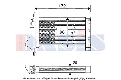 AKS DASIS 079006N Heizung von AKS DASIS