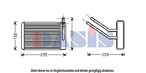 AKS DASIS 096004N Heizung von AKS DASIS