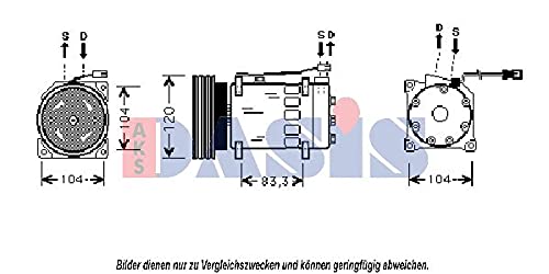 AKS DASIS 850782N Klimaanlagen von AKS DASIS