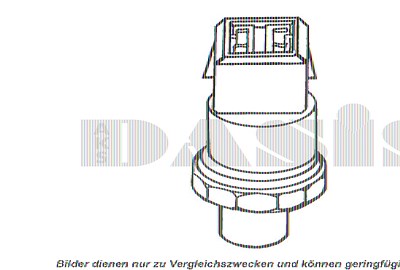 Aks Dasis Druckschalter, Klimaanlage [Hersteller-Nr. 860168N] für Maybach, Mercedes-Benz, Smart von AKS DASIS