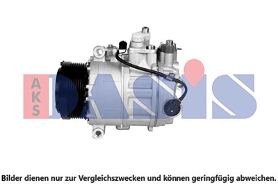 Aks Dasis Kompressor, Klimaanlage [Hersteller-Nr. 852018N] für Mercedes-Benz von AKS DASIS