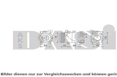 Aks Dasis Kompressor, Klimaanlage [Hersteller-Nr. 853037N] für Kia von AKS DASIS