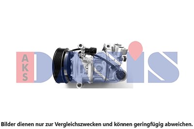 Aks Dasis Kompressor, Klimaanlage [Hersteller-Nr. 853068N] für Renault von AKS DASIS