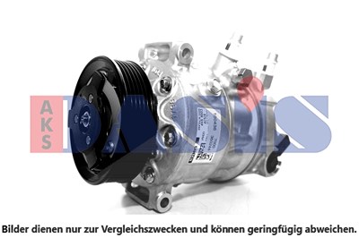 Aks Dasis Kompressor, Klimaanlage [Hersteller-Nr. 853109N] für Seat, VW von AKS DASIS