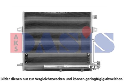 Aks Dasis Kondensator, Klimaanlage [Hersteller-Nr. 122961N] für Mercedes-Benz von AKS DASIS