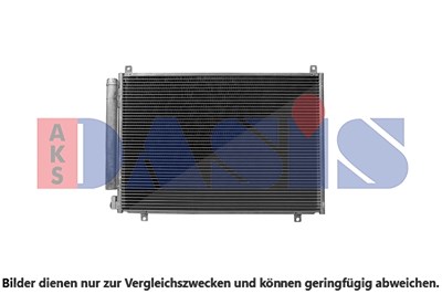 Aks Dasis Kondensator, Klimaanlage [Hersteller-Nr. 322035N] für Suzuki von AKS DASIS