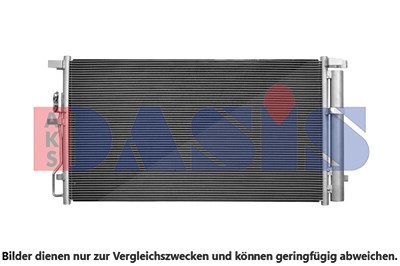 Aks Dasis Kondensator, Klimaanlage [Hersteller-Nr. 562079N] für Hyundai, Kia von AKS DASIS