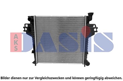 Aks Dasis Kühler, Motorkühlung [Hersteller-Nr. 520156N] für Jeep von AKS DASIS