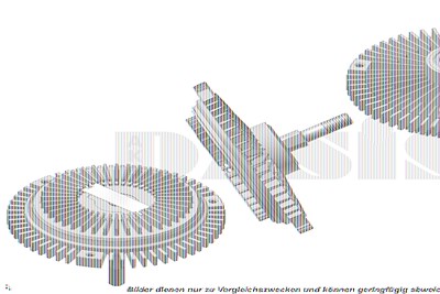 Aks Dasis Kupplung, Kühlerlüfter [Hersteller-Nr. 128040N] für Mercedes-Benz von AKS DASIS
