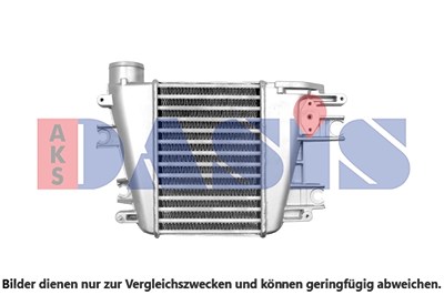 Aks Dasis Ladeluftkühler [Hersteller-Nr. 077026N] für Nissan von AKS DASIS